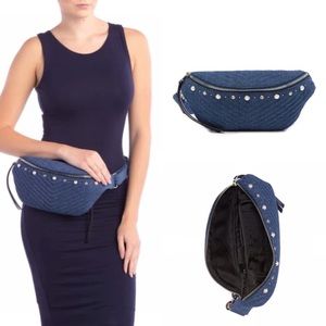 Rebecca Minkoff Bree Faux Pearl Studded Belt Bag